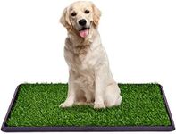 Giantex Dog Puppy Pet Potty Pad, Home Training Toilet Pad, Grass Surface Portable Dog Mat Turf Patch Bathroom Indoor Outdoor (30"x20")