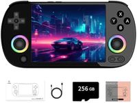 OYDL RG40XX H Retro Handheld Game Console, Built in 16000+Games 64G+256G with RGB Lighting, 4.0-inch IPS Screen Linux System Arcade ARM Cortex-A53, Support Bluetooth5GWIFI Battle