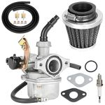 YOXUFA PZ19 19mm Carburetor Carb Cable Choke 35mm Air Filter for Sunl Roketa TaoTao Kazuma Loncin Kayo Fox Kandi Baja SSR 50 70 90 110 125cc ATV Quad 4 Wheeler Pit Dirt Bike Go Kart Cart Moped Parts