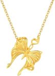 VACRONA Dainty Gold Lock Initial Ne