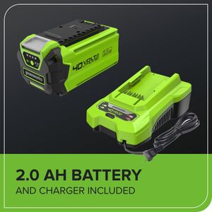 Greenworks 40V Cordless Lawnmower – 35cm Cutting Width