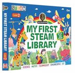 Encyclopedia: My First Steam Library of Science, Technology, Engineering, Art and Maths Level-2 (Set of 10 Books)