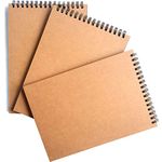 Steno Pads, 3Pack Note Pads, Lined Thick Paper, 60 Sheets, 6” x 8”