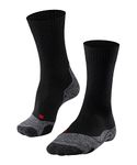 FALKE Men's TK2 Hiking Socks Medium Cushioning Anti Blister Warm Mid-Calf Length Breathable Quick-Drying Climate-Regulating Odour-Neutralising Wool Functional Yarn 1 Pair