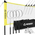 Patiassy Portable Badminton Net Set