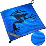 Frogger Amphibian Golf Towel with W