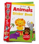 My First Animal Sticker Book: Exciting Sticker Book With 100 Stickers