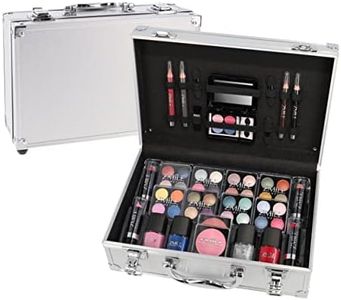 ZMILE Cosmetics Astuccio per il Trucco 'Everybody's Darling', Valigia per il Trucco, Multicolore, Cosmetici Vegan