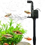 RS Electrical (RS-580P | 10W | 900L/H) 3 In 1 Multi Function Submersible Power Head Filter Motor For Imported Fish Tank Top Filter By Petzlifeworld