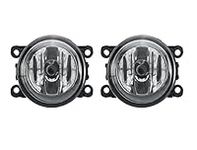 Pair of Car Halogen Fog Lamps Lights Left & Right White