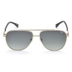 IDEE Uv Protected Sunglasses For Men | Size- Large | Shape- Aviator | Model- Ids2916C3Psg, Gold