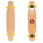 Longboard Full Dance 46" BeXtreme, Longboard Dancing Freestyle Long Loaded Woman Man Wood Bamboo Skateboard Pro topmount Flex