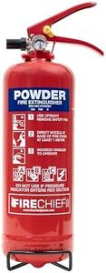 Firechief Core ABC Powder Fire Extinguisher 2kg - Small Fire Extinguisher Quick and Easy to Use - Multipurpose Use - Kitemark Certified to BS EN 3 - CXP2 Model
