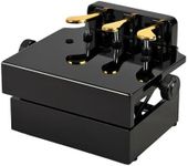 ASZUNE Piano Pedal Extenders Adjustable Height with 3 Pedals Designed for Kids and Beginners Wood Black