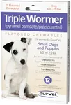 DURVET 12-Pack Triple Wormer Tablets for Puppies and Small Dogs