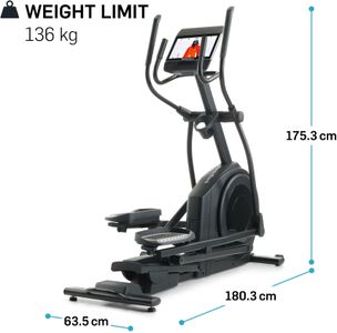 NordicTrack AirGlide 14i Elliptical Trainer – Black
