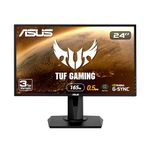 Asus VG248QG 24” G-Sync Compatible Gaming Monitor 165Hz Full HD 1080p 0.5ms DP HDMI DVI Eye Care , Black