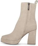 Blondo Women's Rozalie Waterproof Ankle Boot, Sand Suede, 7