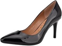 Calvin Klein Women's Gayle Pump, Black Patent, 9.5