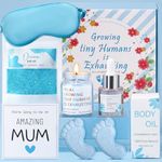 Baby Shower Gifts, Mum To Be Gifts, New Mum Pamper Kit, Relaxation New Mum Care Package Pregnant Gifts For Mum Expecting, Mum To Be Hamper New Mum Presents For Her, 100% Natural Organic Vegan