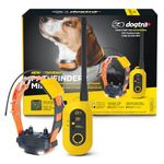 Dogtra Canada Pathfinder 2 Mini GPS Dog Tracker e Collar 5 KM Long Range LED Light No Monthly Fees Free App Waterproof Smartwatch Control Based Real Time Tracking Multiple Dogs Smartphone Required