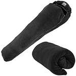 Andes Micro Fleece Mummy Sleeping Bag Liner Inner Camping Sheet