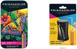 PRISMACOLOR PREMIER Pencil, Colored Pencils, Box of 36 (92885T) + Prismacolor Premier Pencil Sharpener (VE99016)