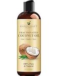 Handcraft Blends Fractionated Coconut Oil - 236 ml - 100% Pure and Natural - Premium Grade Carrier Oil - Hair and Body Oil - Massage Oil - Hexane-Free