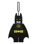 1 x Luggage Tag - The Batman Movie, Large 13cm in Black. Great Novelty Luggage Accessory for Superhero Batman Fans