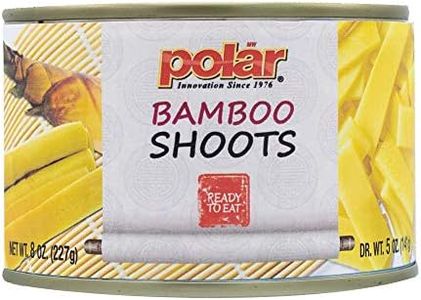 MW Polar Canned Vegetables, Sliced Bamboo Shoots, 8 Oz (Pack Of 12)