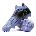 TRACER Football Shoes for Men's Stylish & Comfortable, Lightweight & Breathable, Lace Up Closure, TPU Sole, Shoe for Football Playground (Purple- 7)