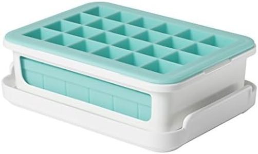 OXO Good Grips Covered Ice Cube Tray, Small Cubes, Multicolour (11154300)