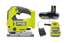 RYOBI HP 18V Brushless Cordless Jigsaw Kit with HIGH PERFORMANCE Battery and Charger