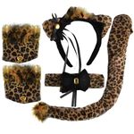 Amscan International Adult Leopard Kitty Set Costume Accessories