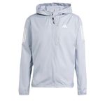 adidas Men's Own the Run Jacket, Halo Silver, M