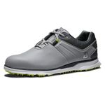 FootJoy Men's Pro/Sl Golf Shoes, Grey/Charcoal/Lime, 10