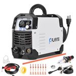 FLARING Plasma Cutter,Update 7th [Large LED Display] 65A Touch Arc Plasma Cutter Machine with 120V/240V Dual Voltage Inverter IGBT 4/5" (20mm) Severance Cut,5/8" (15.9mm) Clean Cut Post Air and 2T/4T