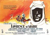 Lawrence Of Arabia - French 1962 Hollywood War Classic Movie Poster - Medium Poster(Paper,24 x 17 inches, MultiColour)