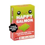 Happy Salmon by Exploding Kittens - 3-8 Players - Ages 6+ - 90 Second Rounds - Easy to Learn Quick Matching Card Game - Party Game, Family Game Night, Kid and Adult Card Game