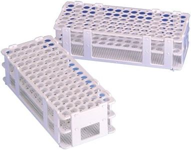 SP Bel-Art Indexed Test Tube Rack; For 10-13mm Tubes, 90 Places, Standard Numbering (F18745-0023)