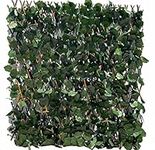 [2024 New]Expandable Faux Ivy Privacy Fence Screen, 118”Stretchable Artificial Hedge Anti-Ultraviolet, Decoration for Balcony, Patio, Garden