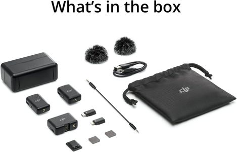 DJI Mic Wireless Lavalier Microphone – Portable Audio System