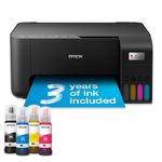 EcoTank ET-2860 A4 Multifunction Wi-Fi Ink Tank Printer, With Up To 3 Years Of Ink Included