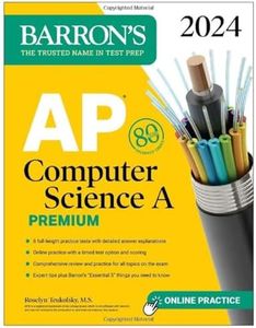 AP Computer Science A Premium, 2024: 6 Practice Tests + Comprehensive Review + Online Practice (Barron's AP Prep)