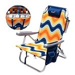 SunnyFeel Reclining Beach Chair Out