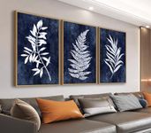 Large Framed Wall Art - Natural Flo