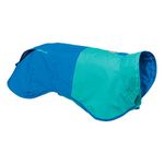 Ruffwear, Sun Shower Dog Raincoat, All-Weather Jacket, Waterproof, Windproof & Lightweight, Blue Dusk