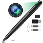 Hidden Camera Pen - 64GB Spy Camera with 1080P Full HD Video | Mini Nanny Cam for Home Security, Business & Learning | 2023 Version