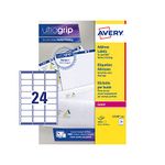 Avery Printer Labels, Suitable for Amazon, FBA, Barcode Labels, Laser Printer, 24 Labels Per A4 White Sheet, 6000 Labels, 250 Printer Sheets, L7159-250