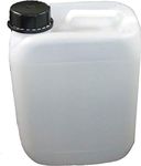 5 LITRE JERRICAN - STRONG, UN Certified, Food Grade, Plastic, Square, Stackable - For Use As Water Container, Jerry Can, Jerricans, Oil Can, Petrol Can, Cider, Whisky, Beer Barrels etc. (1)